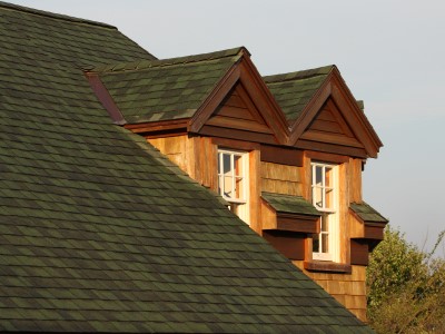 Shingle roofing by M & M Developers Inc.